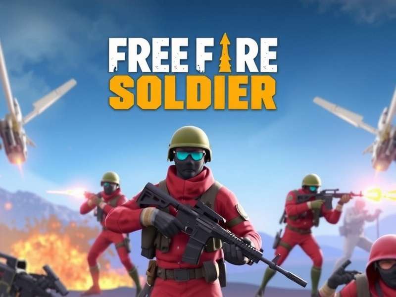 Free Fire Soldier Game Banner