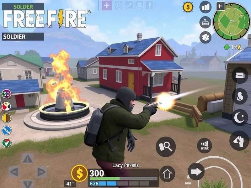 Free Fire Soldier Gameplay Screenshot