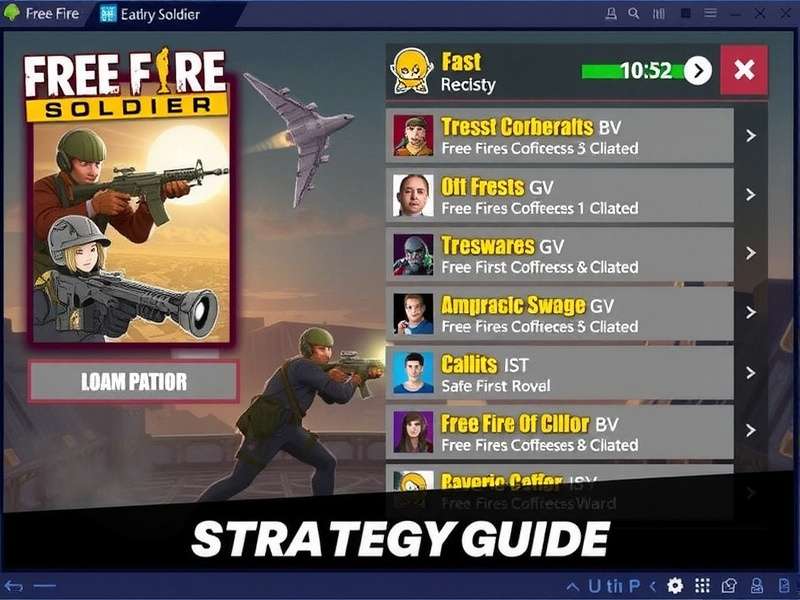 Free Fire Soldier Strategy Guide